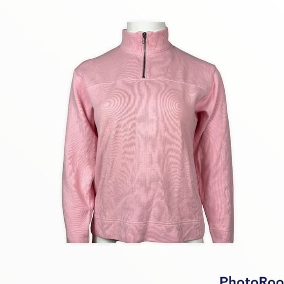 Cabela's Sweaters - Cabela’s pink quarter zip sweater size large